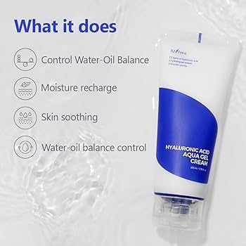 Isntree hyaluronic acid aqua gel مرطب جل الهايلرونيك اسد للبشرة الدهنية والمختلطة والمعرضة للحبوب 