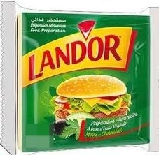 لاندور جبنة شرائح ساندويش10قطع