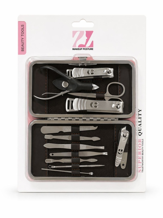 مجموعة العناية بالأظافر 12 قطعة 