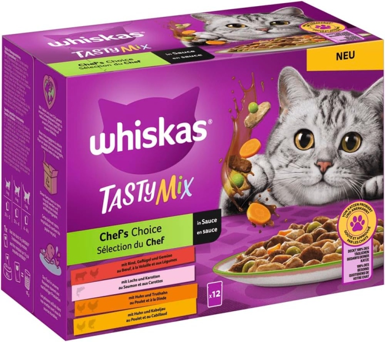 Whiskas pouches100g offer (12 pcs ) 