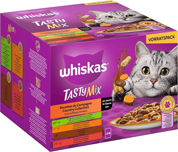 Whiskas pouches100g offer (12 pcs ) 
