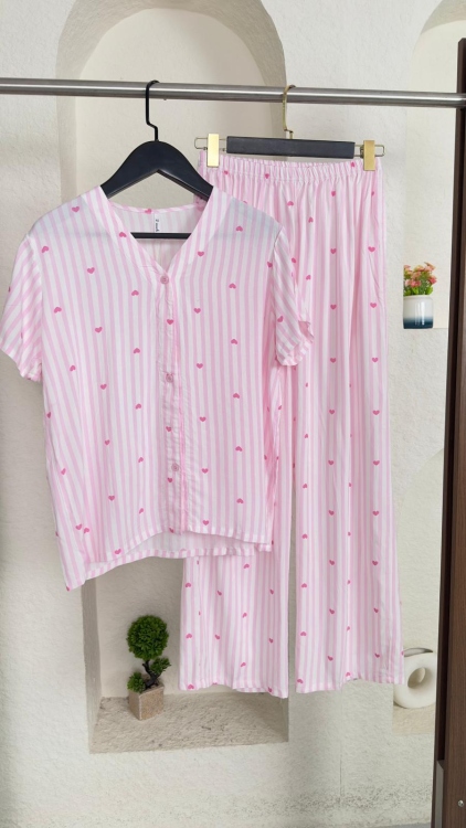 بيجامه رايون قطن 3143