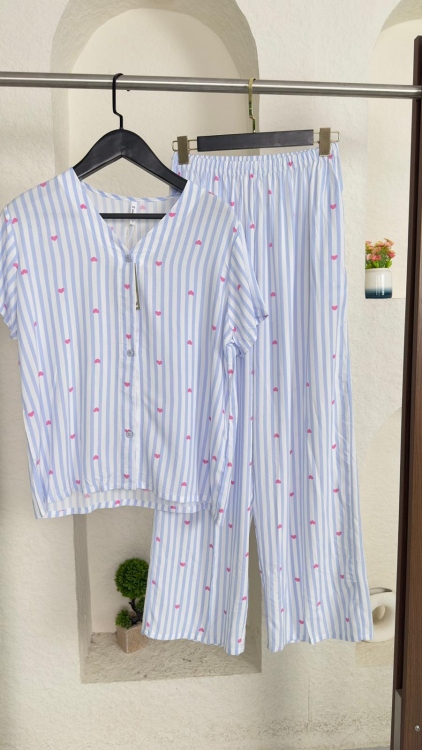 بيجامه رايون قطن 3143