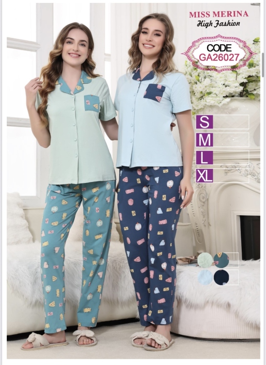 بيجامه قطن 26027