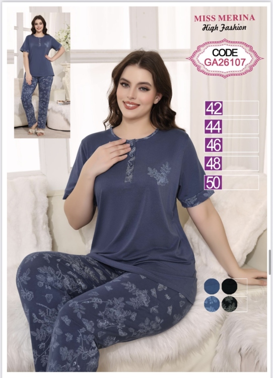 42-50 بيجامه قطن 26107