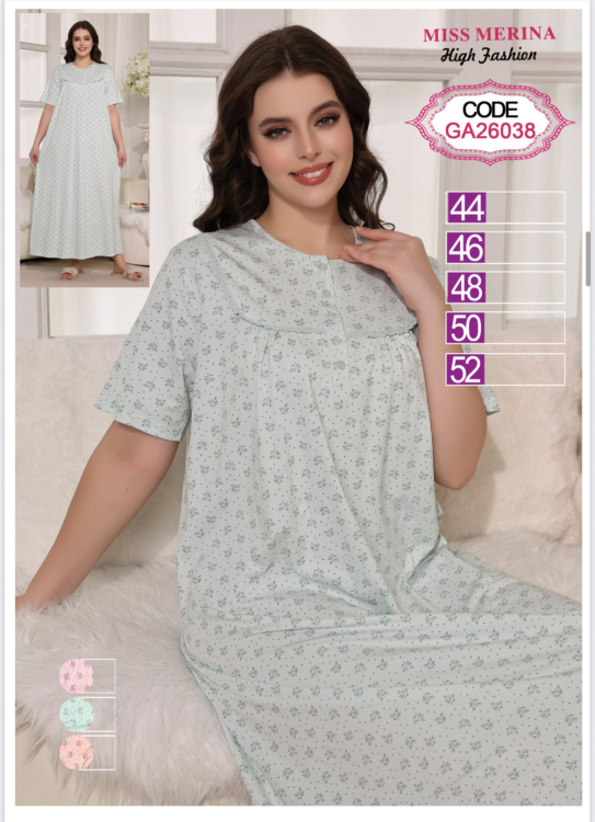 قميص قطن لون زهري 26038