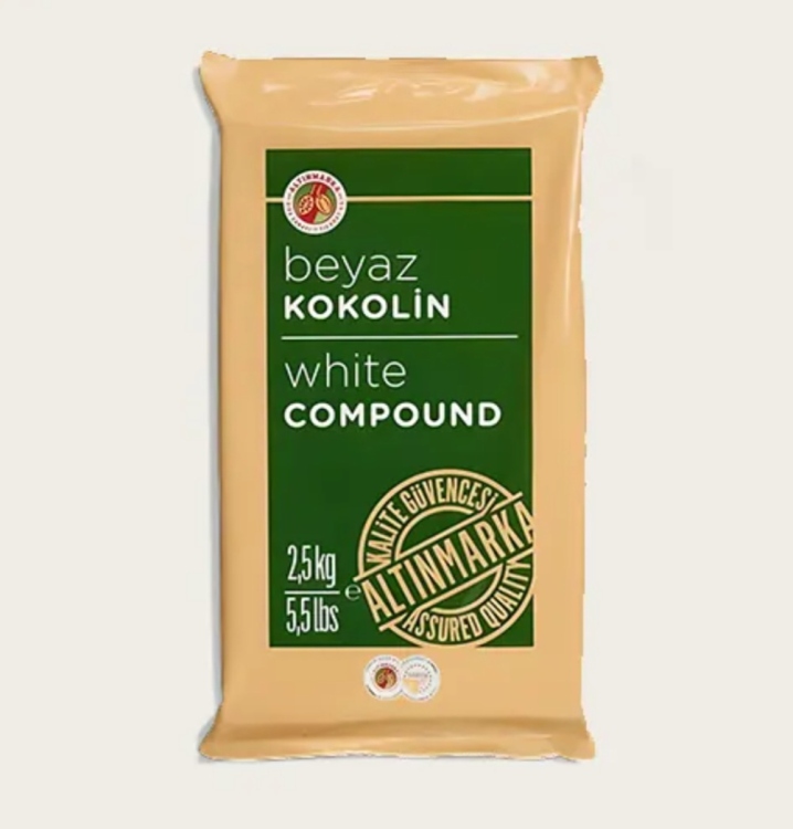 الواح شكولاته تركي بيضاء 2.5 كيلو 