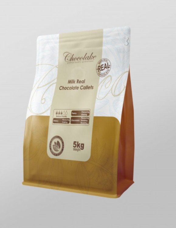 حبيبات شكولاته ريل بزبده الكاكاو 42% انتاج اردني 