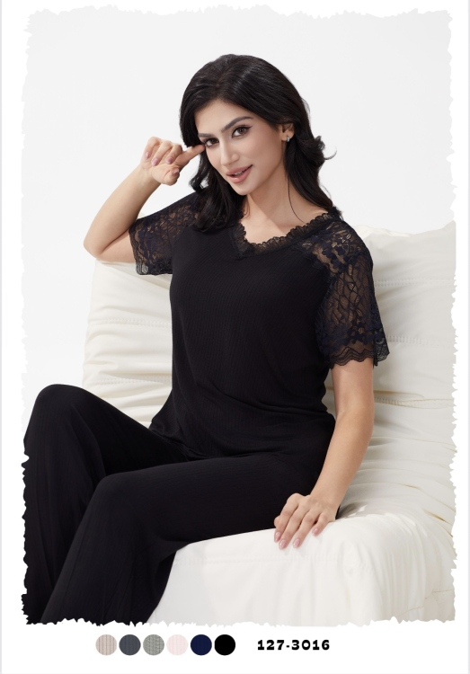 بيجامه قطعتين 3016