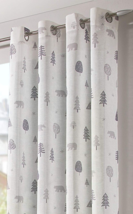 Customized boys forest curtains