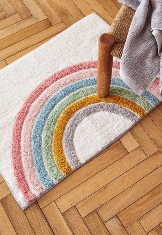 Customized rainbow rugs