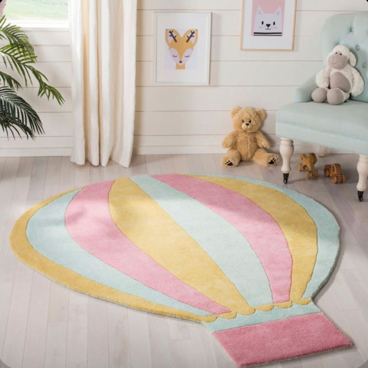 Customized girl’s zeppelin rugs