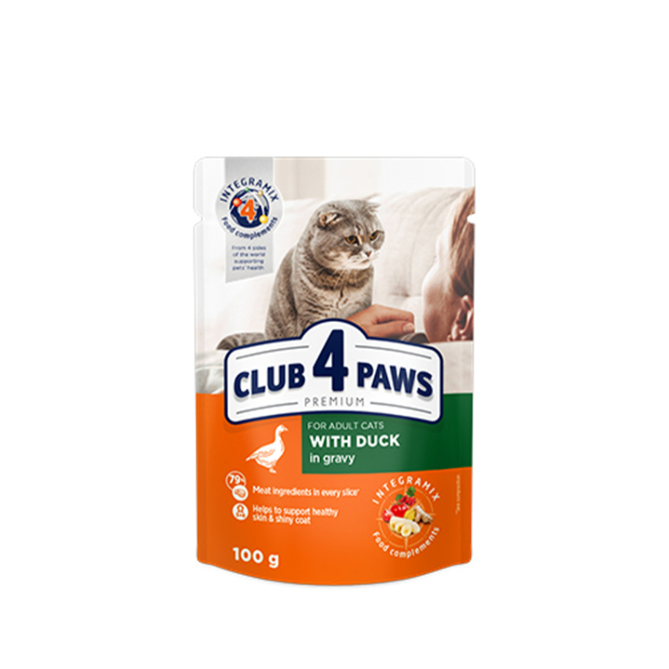 كلب فور باوز بلحم البط مع المرق 