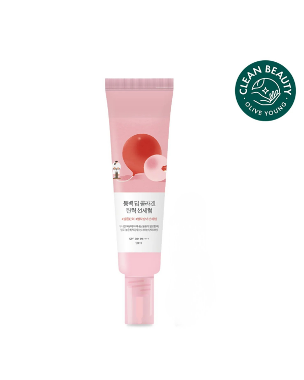 ROUND LAB, Camellia Deep Collagen Firming Sun Serum