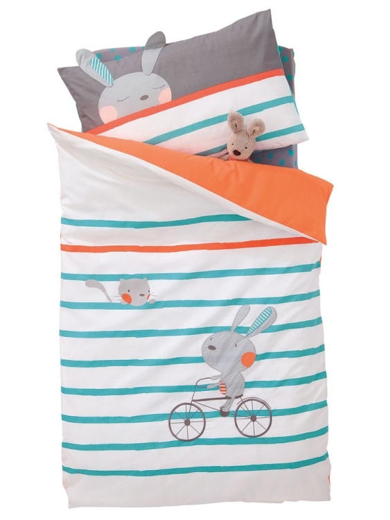 Customized rabbit bedding set