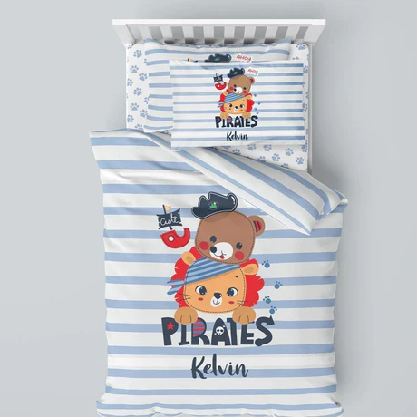 Customized bear bedding set