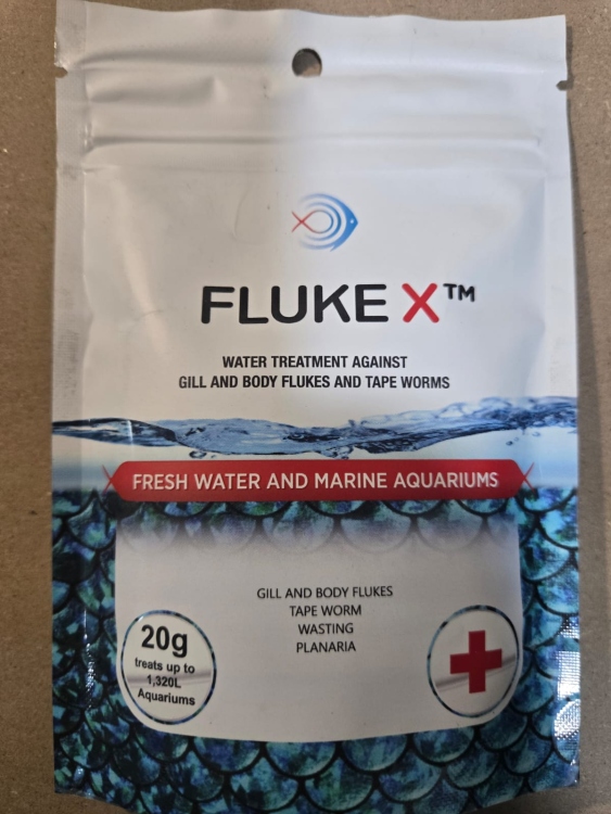 علاج الطفيليات والديدان Fluke X