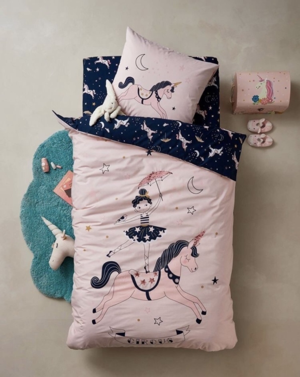 Customized unicorn bedding set