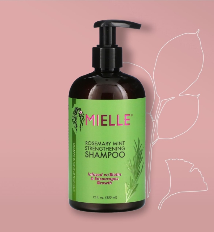 Rosemary Mint Mielle Organic  Strengthening Shampoo شامبو الروزماري العضوي 