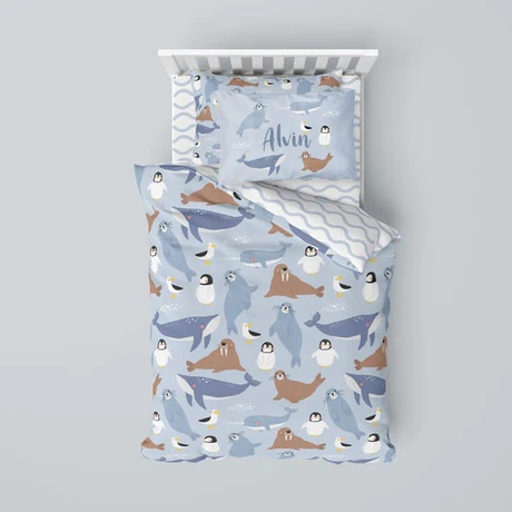 Customized ocean bedding set