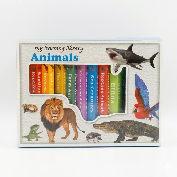 كتيب تعليمي عن الحيوانات باللغة الإنجليزية