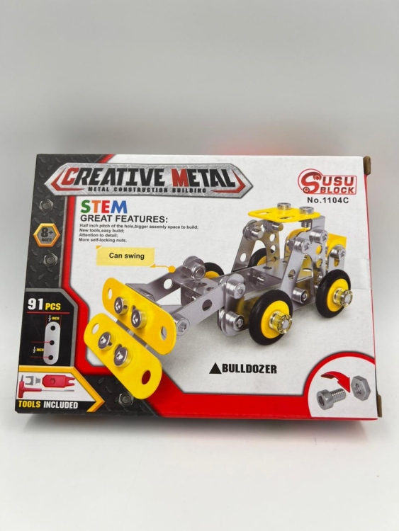 تركيب سيارة معدنية