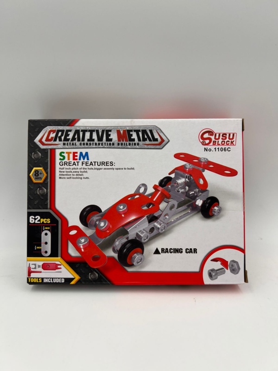 سيارة تركيب معدنية