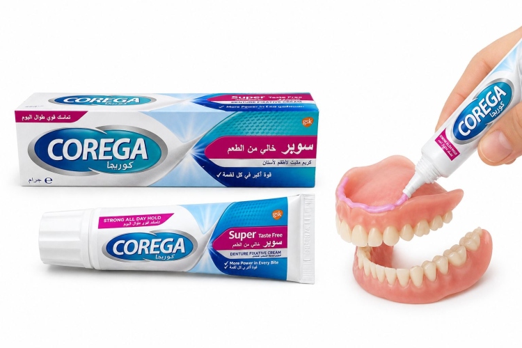 كوريغا كريم مثبت لأطقم الأسنان 40 غم 