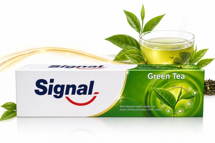 معجون أسنان سيجنال بالشاي الأخضر 100 مل 