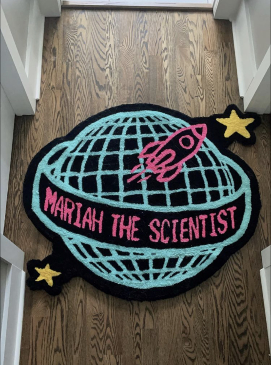 Customized boys planet rug