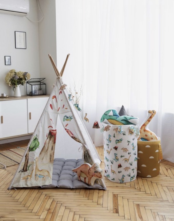 Customized volcano tent