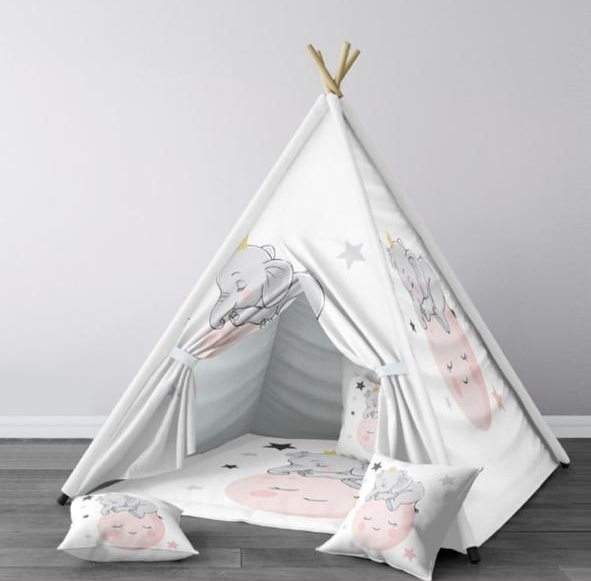 Customized elephant tent