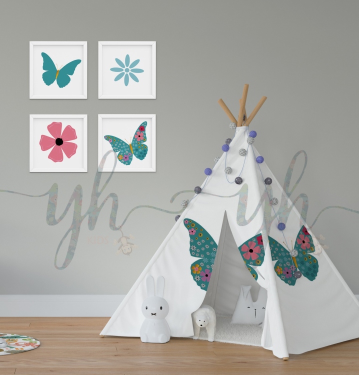 Customized butterfly tent