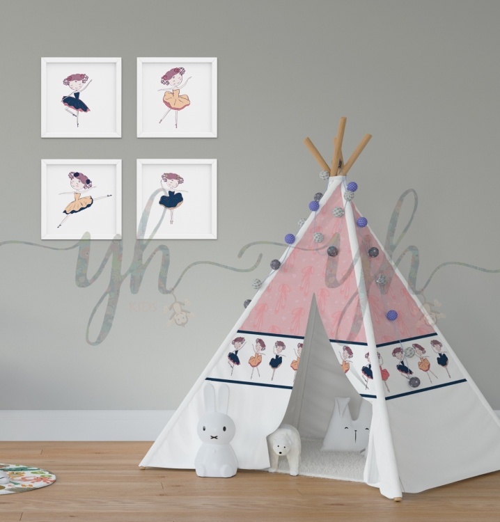 Customized ballet tent