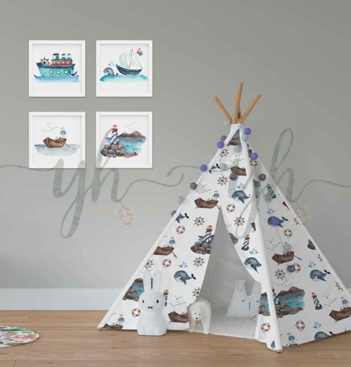 Customized ocean tent