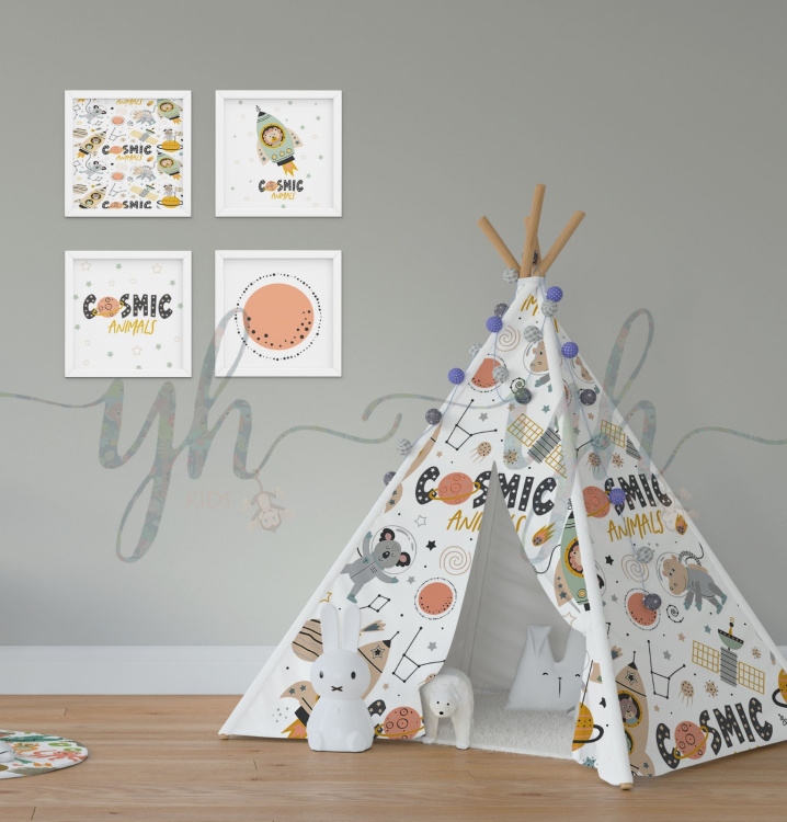 Customized space tent