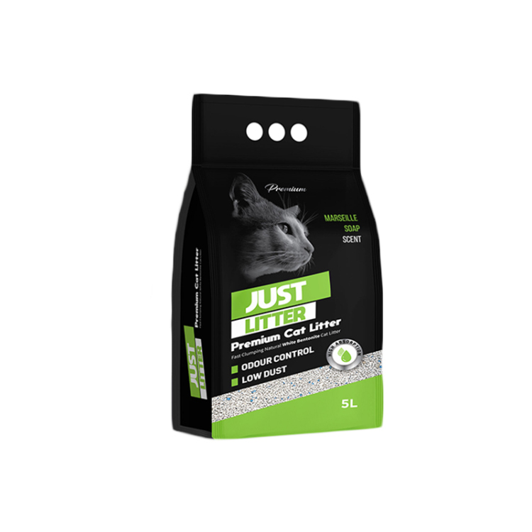 جست رمل قطط برائحة صابون مرسيليا