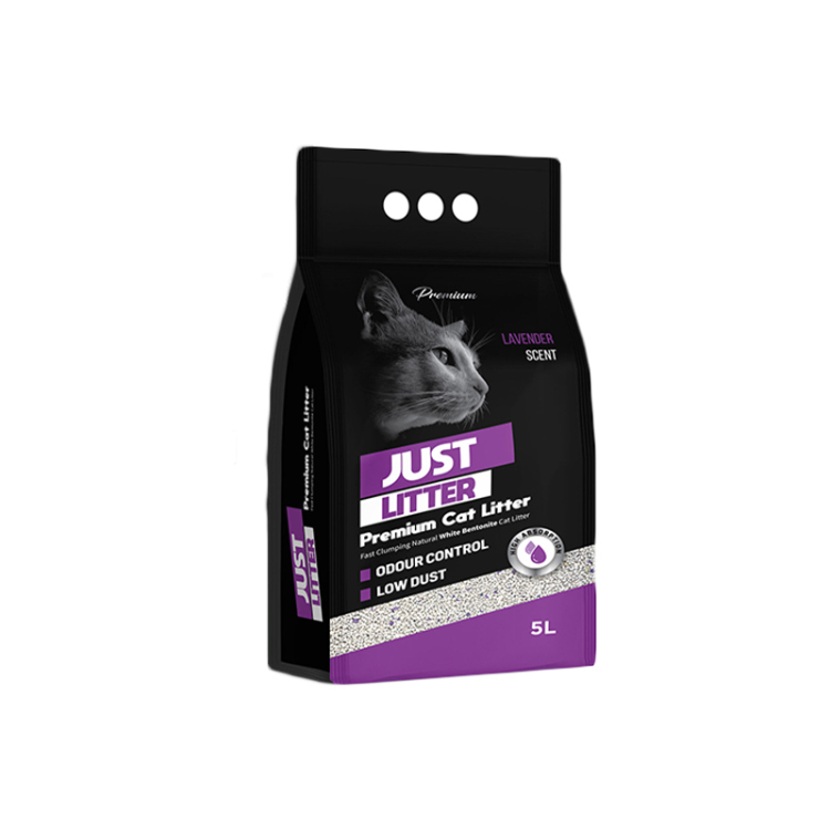 جست رمل قطط برائحة اللافندر 