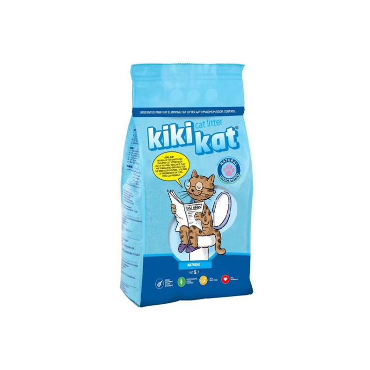 كيكي كات رمل قطط طبيعي بدون عطور