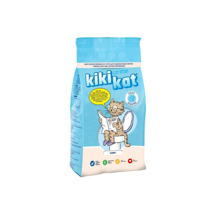 كيكي كات رمل للقطط برائحة الصابون