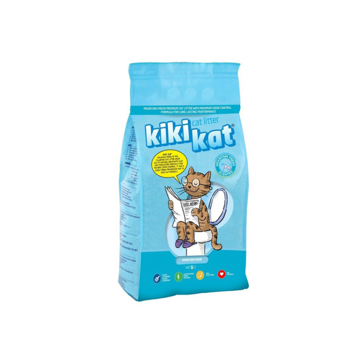 كيكي كات رمل قطط برائحة الهواء الجبلي النقي