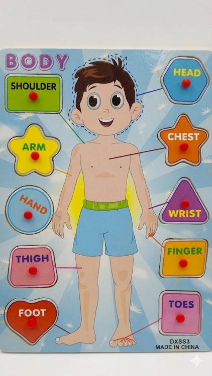 لعبة تركيب خشب تعليمية