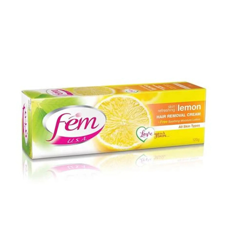 فيم كريم ازالة الشعر بالليمون لجميع انواع البشره 120 جم