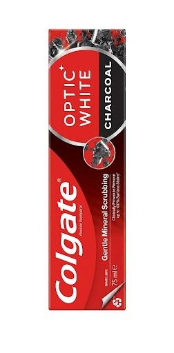 كولجيت معجون اسنان اوبتيك وايت بالفحم 75 مل 