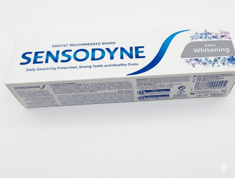 سنسوداين معجون أسنان تبييض زائد  75 غم