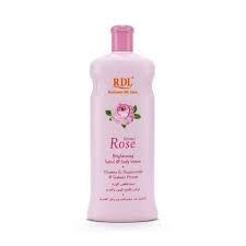 ار دي ال لوشن مبيض لليدين والجسم بخلاصة الورد ٦٠٠ مل