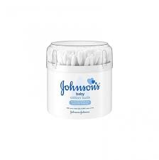 جونسون اعواد قطن للأطفال أعواد قطنية نقية 200 حبة