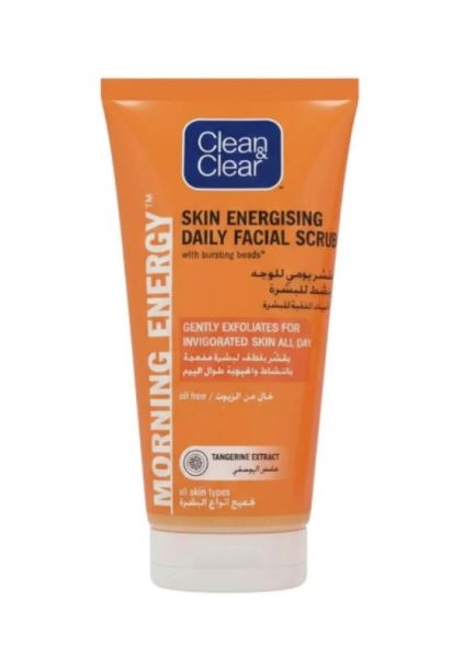 كلين اند كلير مقشر يومي للوجه خلاصة المندرين 150 مل