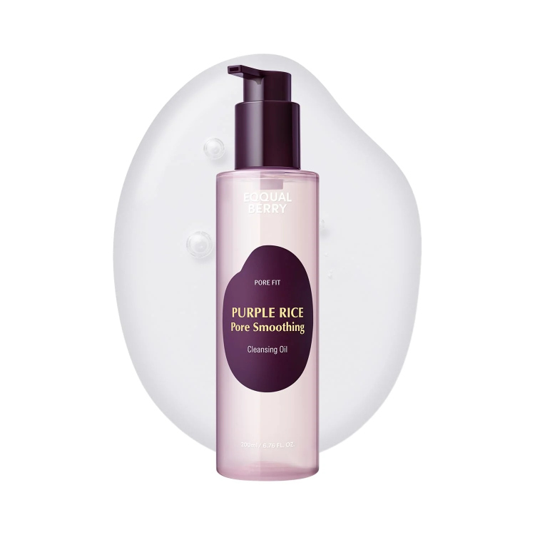 EQQUALBERRY PURPLE RICE PORE SMOOTHING CLEASING OIL