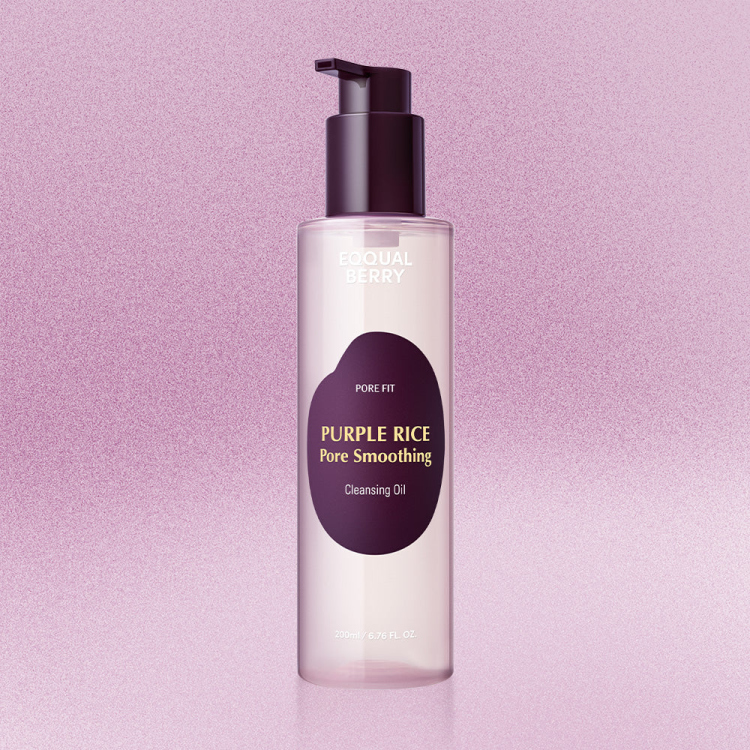 EQQUALBERRY PURPLE RICE PORE SMOOTHING CLEASING OIL